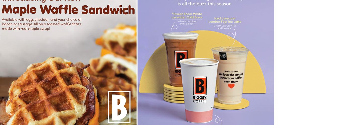 BIGGBY COFFEE Menu