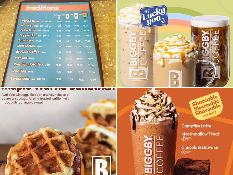 BIGGBY COFFEE Menu
