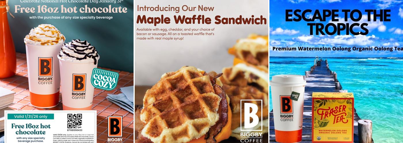 BIGGBY COFFEE Menu