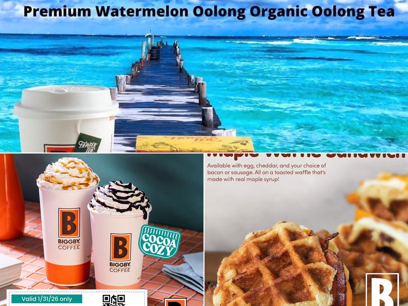 BIGGBY COFFEE Menu