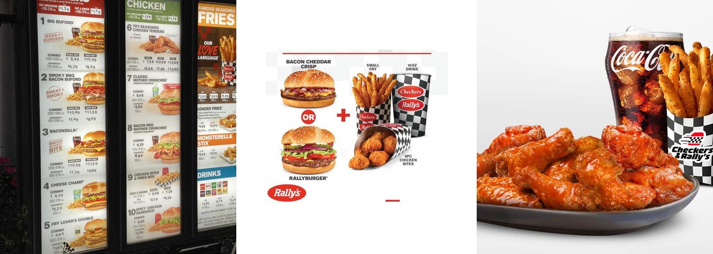 Checkers Menu