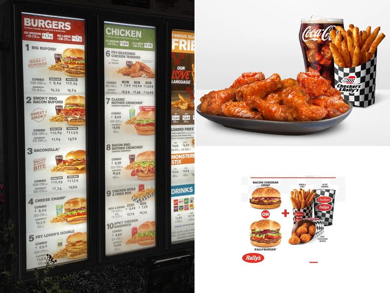 Checkers Menu