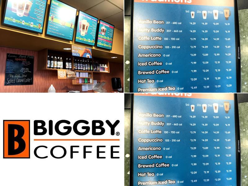 BIGGBY COFFEE Menu