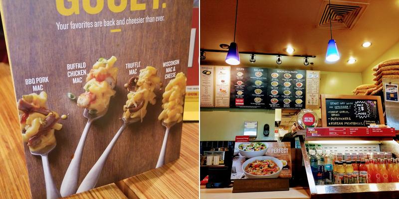 Noodles and Company Menu