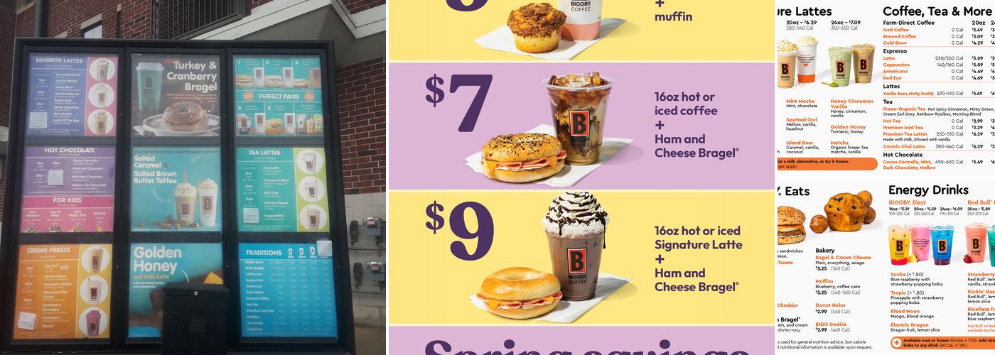 Biggby Coffee Menu