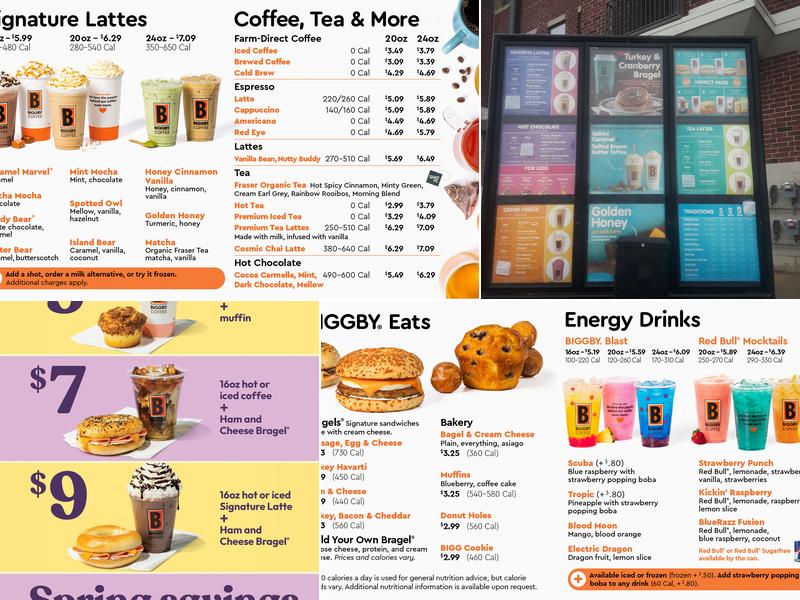 Biggby Coffee Menu