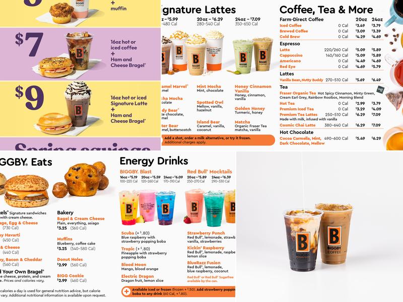 Biggby Coffee Menu