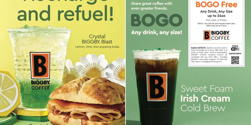 Biggby Coffee Menu