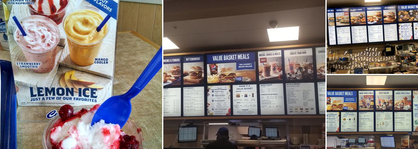 Culver’s Menu