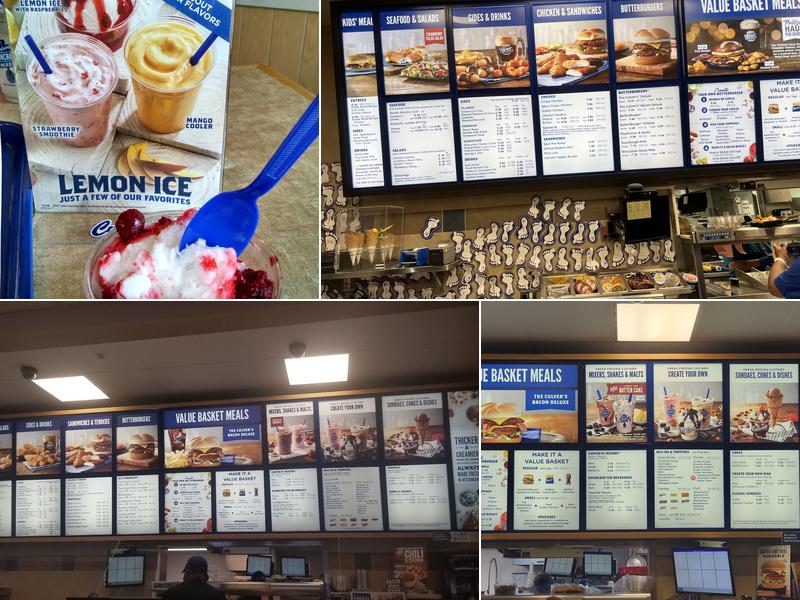 Culver’s Menu