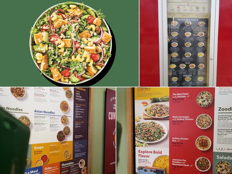 Noodles and Company Menu
