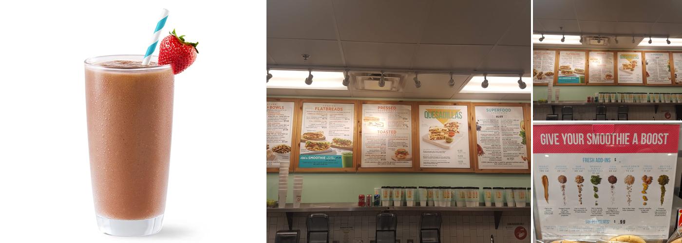 Tropical Smoothie Cafe Menu