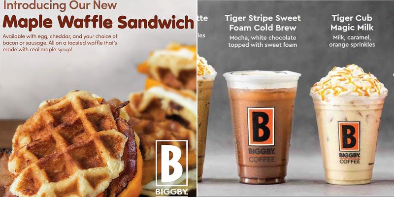 BIGGBY COFFEE Menu
