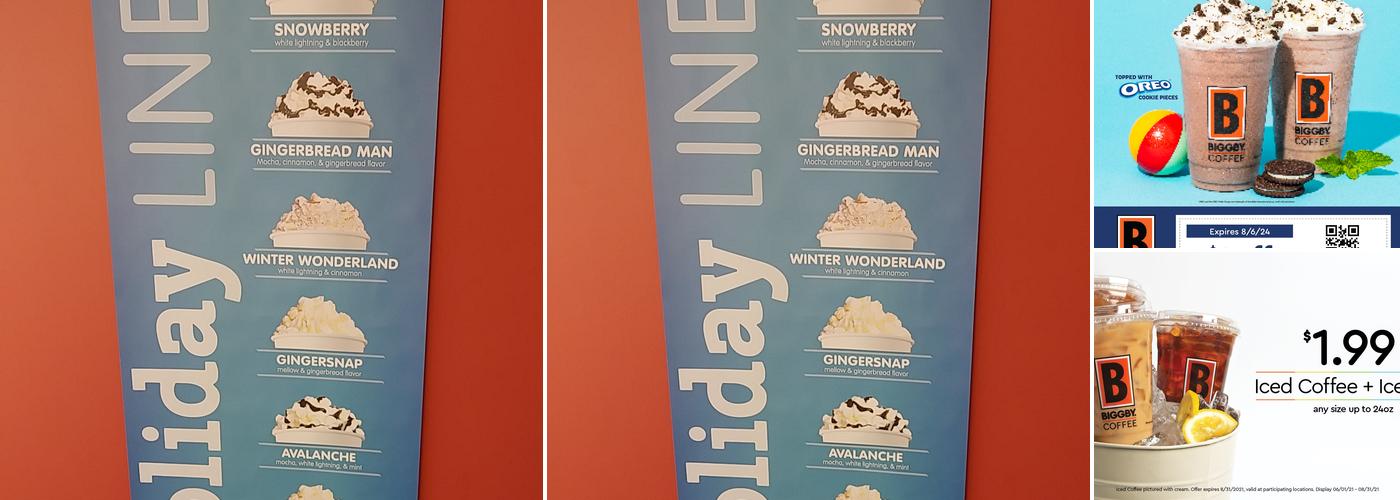 BIGGBY COFFEE Menu