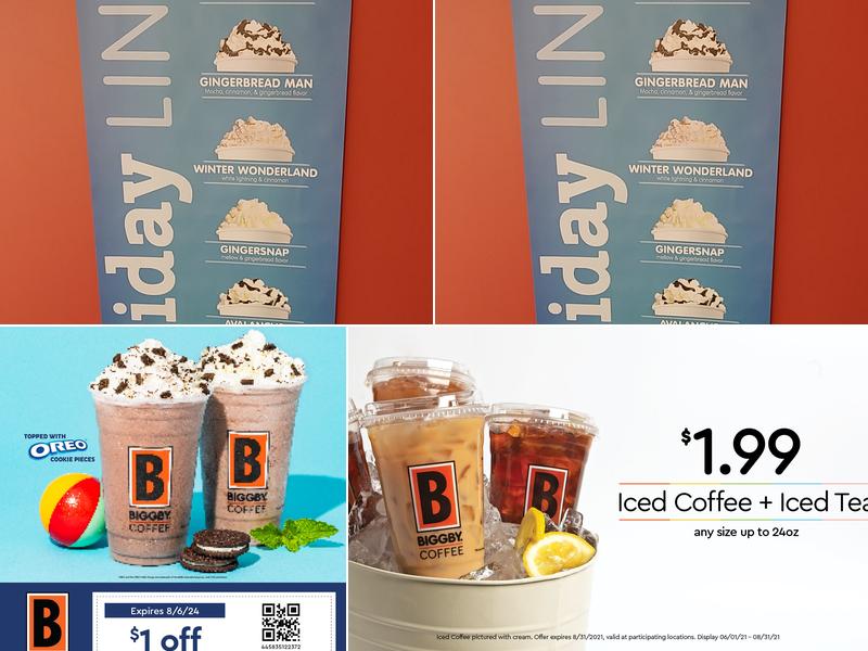 BIGGBY COFFEE Menu