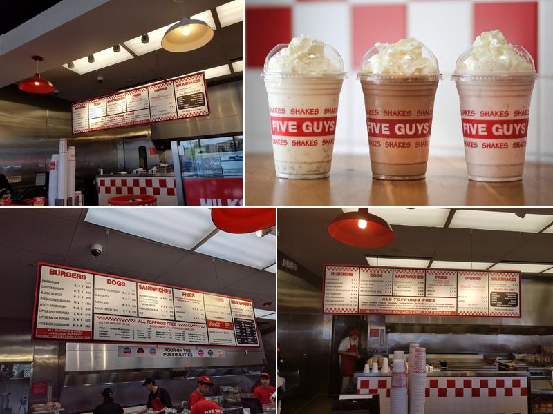 Five Guys Menu
