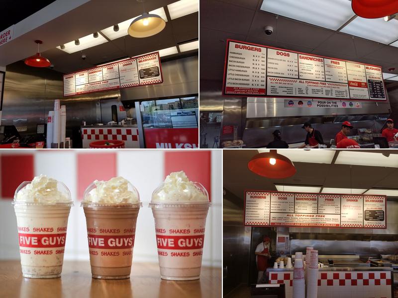 Five Guys Menu