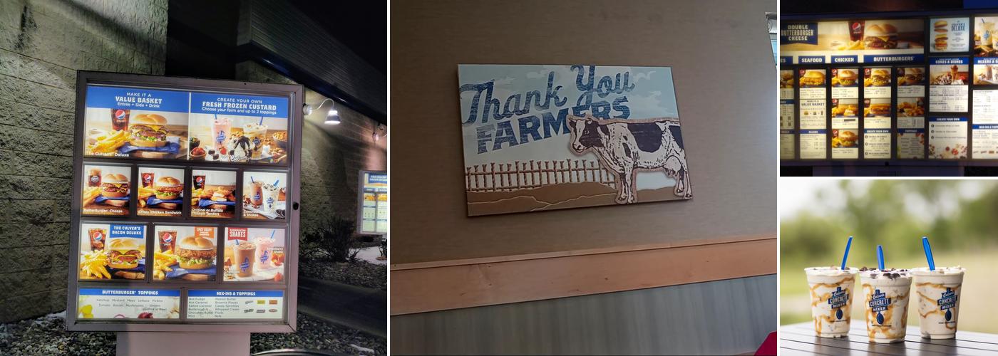 Culver’s Menu