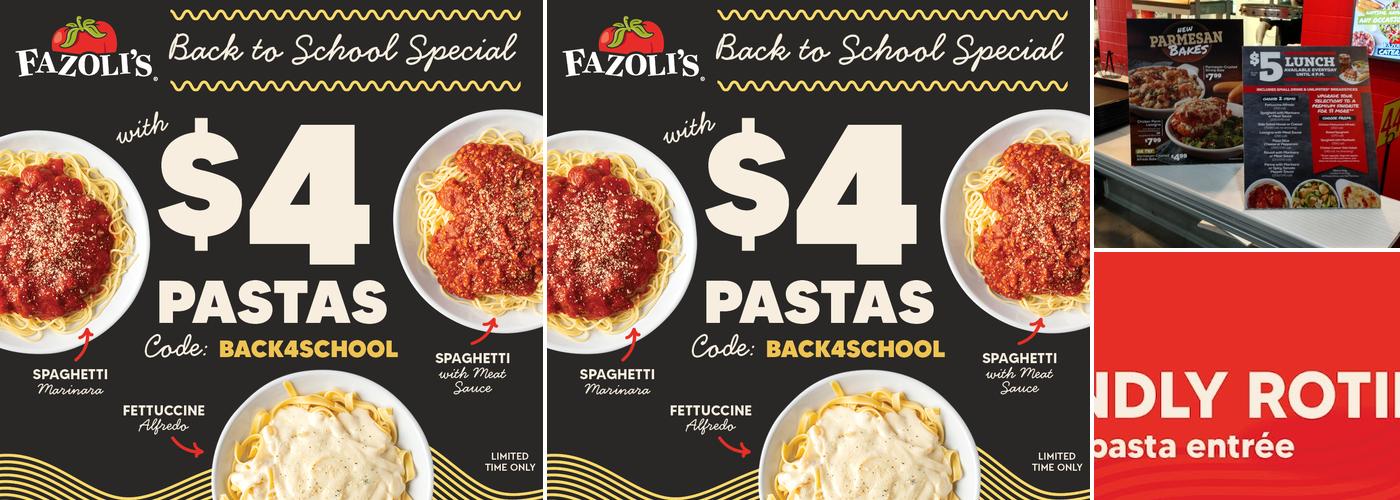 Fazoli's Menu