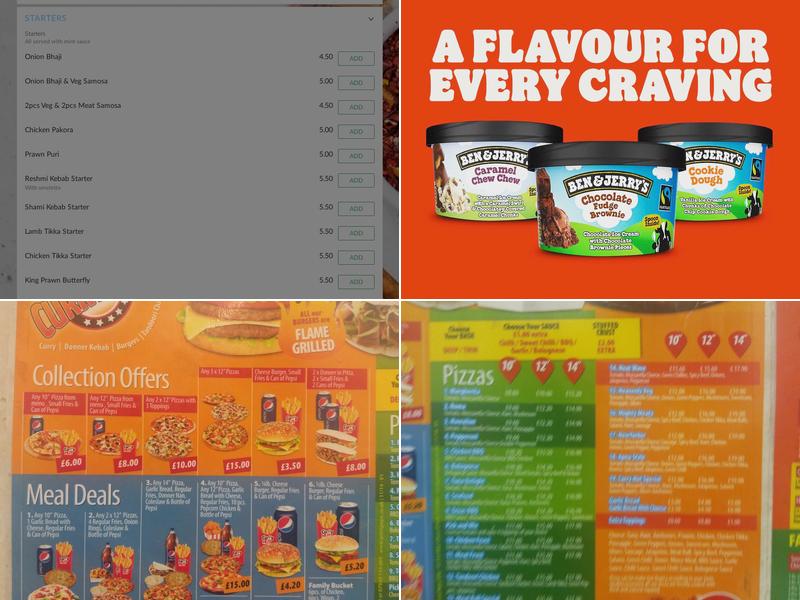 Curry Hut Huntingdon Menu