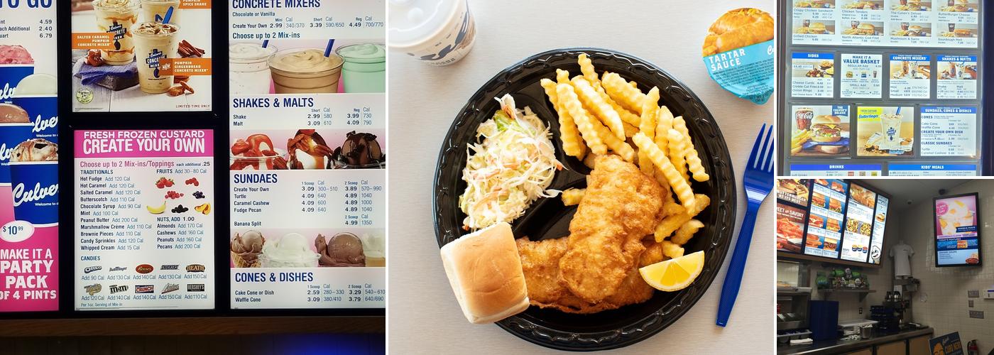 Culver’s Menu