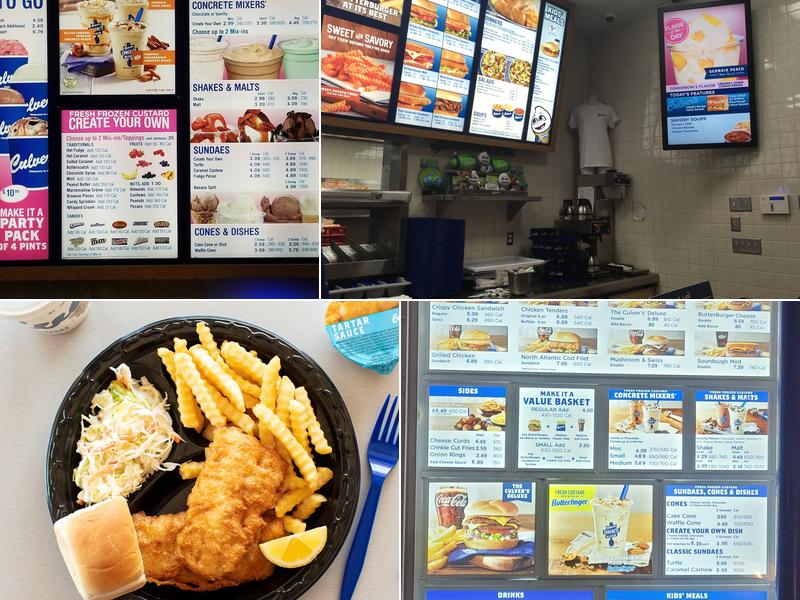 Culver’s Menu