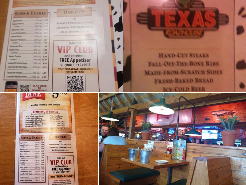 Texas Roadhouse Menu