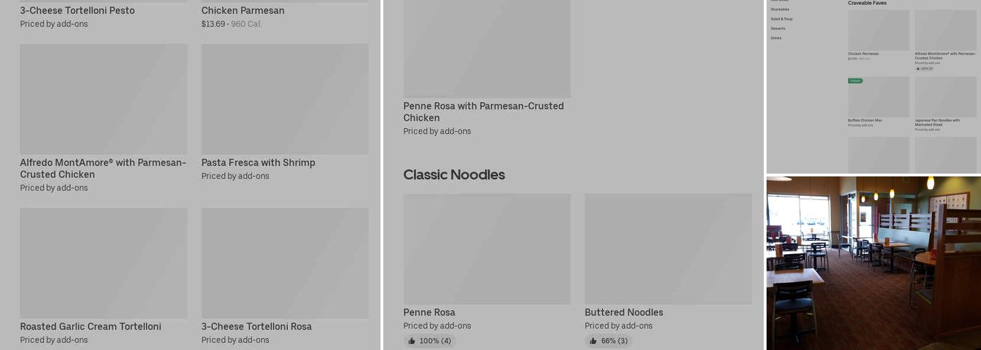 Noodles and Company Menu
