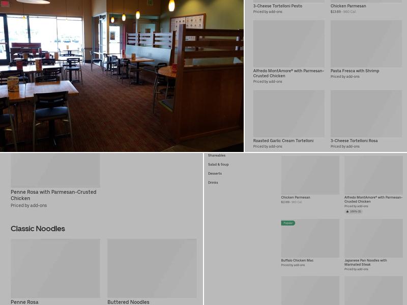 Noodles and Company Menu