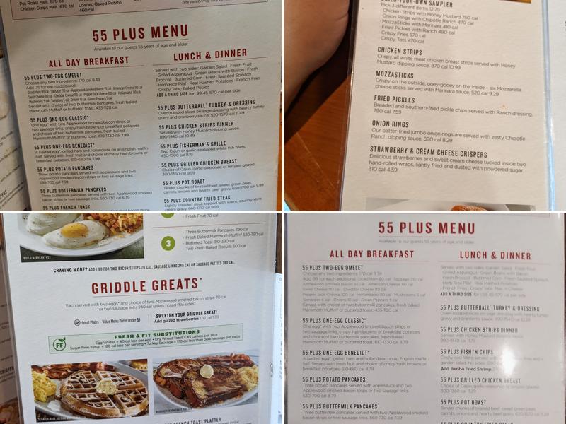 Perkins Restaurant & Bakery Menu