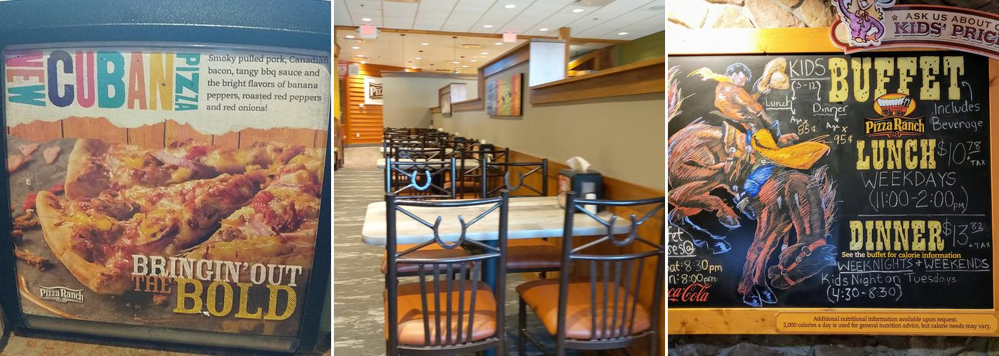 Pizza Ranch Menu