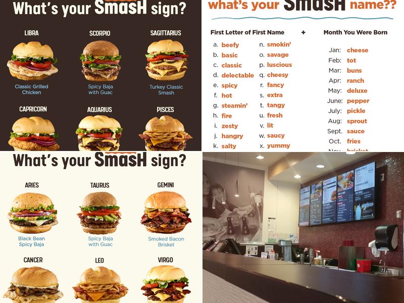 Smashburger Menu