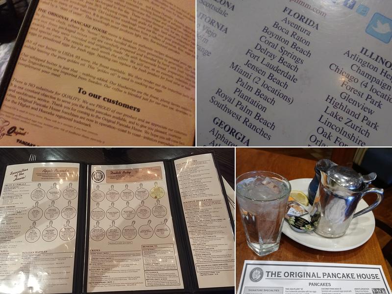 The Original Pancake House Minnetonka Menu