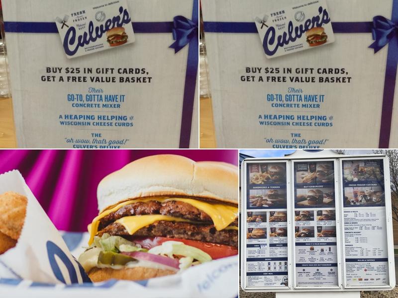 Culver’s Menu