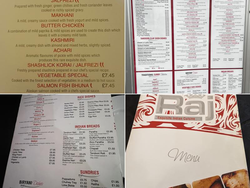 Raj Menu