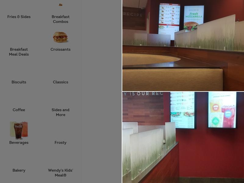 Wendy's Menu
