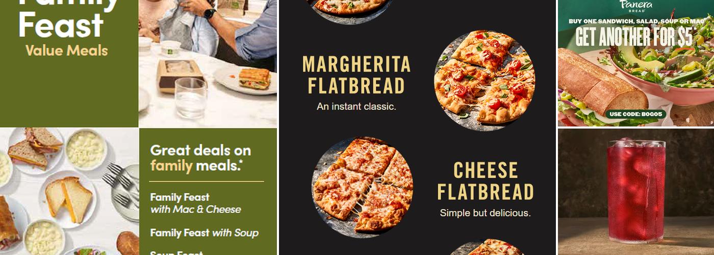 Panera Bread Menu