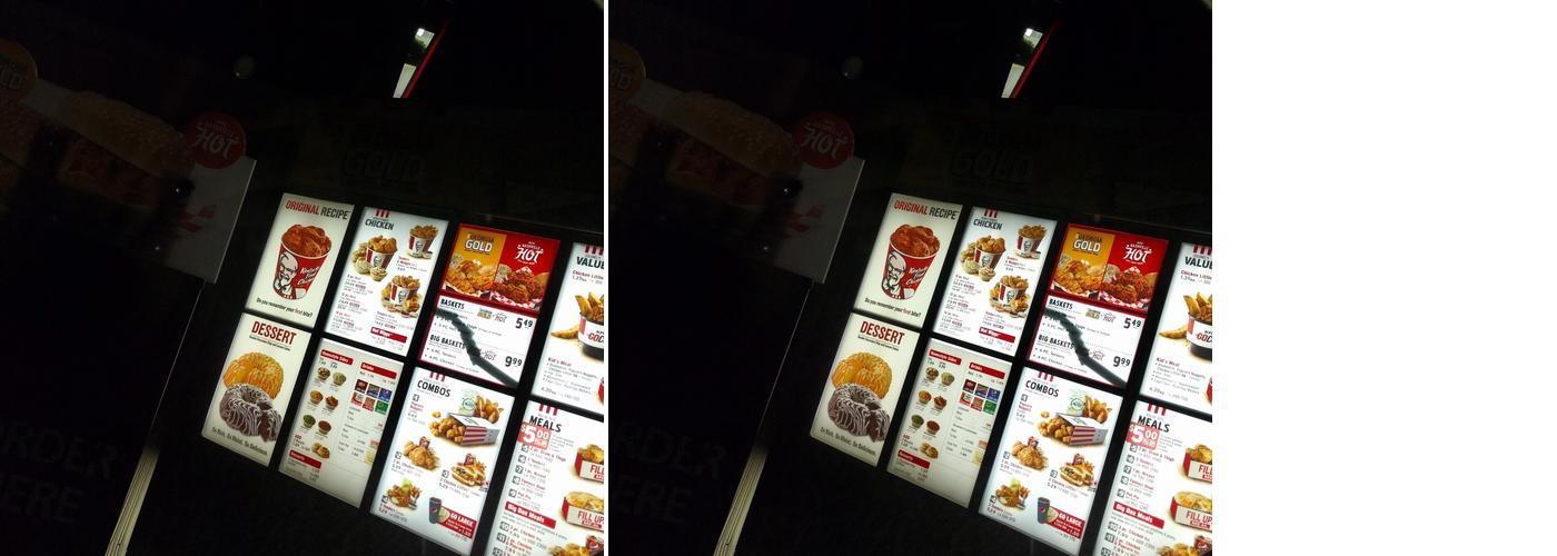 KFC Menu