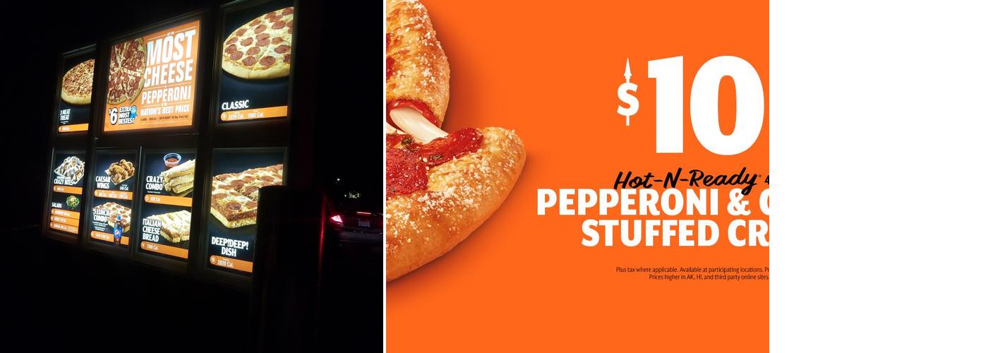 Little Caesars Pizza Menu