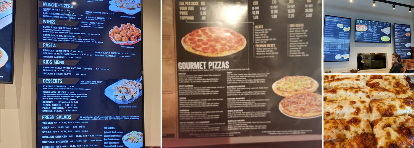 Fox’s Pizza Den Menu