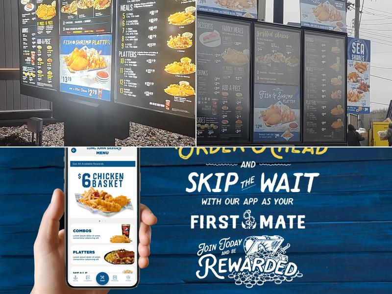 Long John Silver's Menu