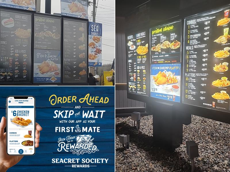 Long John Silver's Menu
