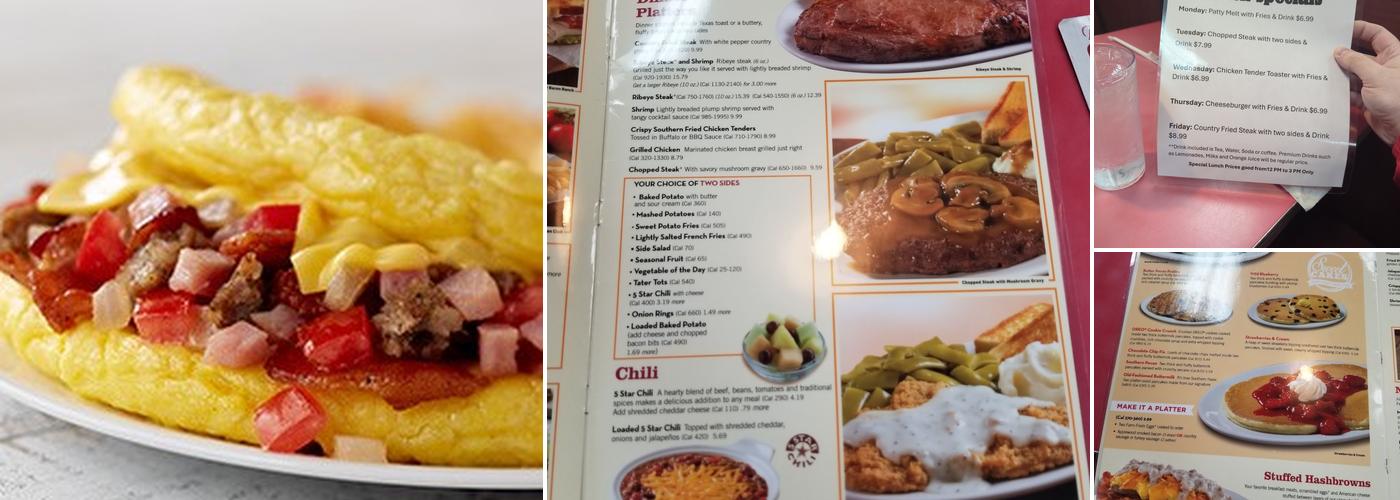 Huddle House Menu