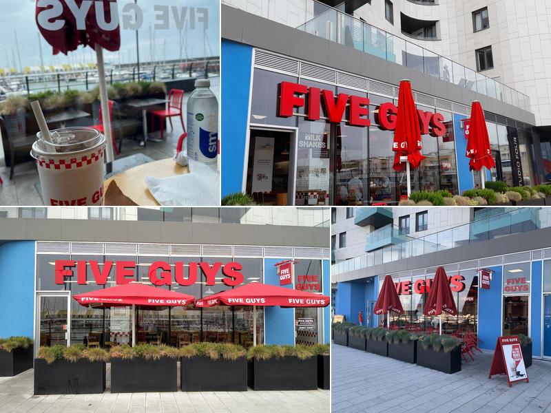 Five Guys Brighton Marina