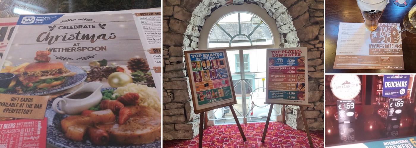 The Miles Thompson Menu