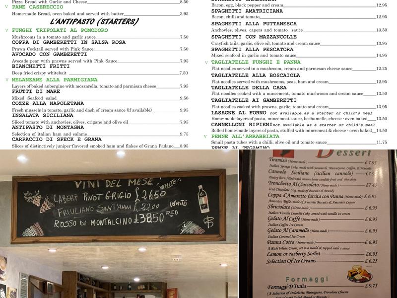 Giovanni & Luca Menu