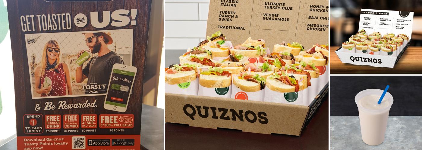 Quiznos Menu