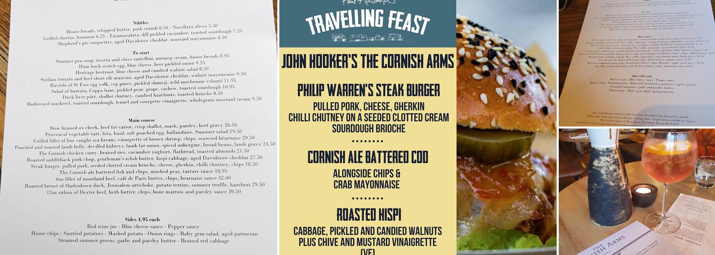The Cornish Arms Menu