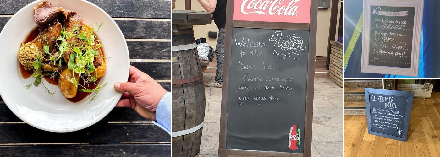 Cofton Holidays Menu