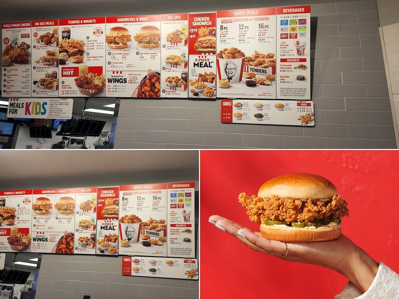 KFC Menu